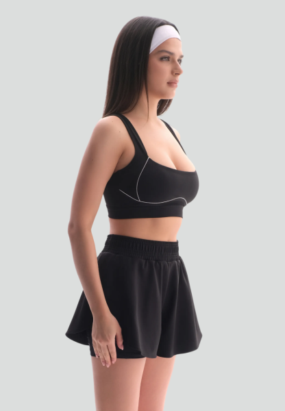 Двойные шорты Pulse Black